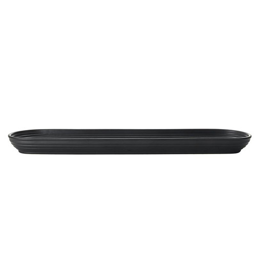 Onyx Ribbed Tray - Large