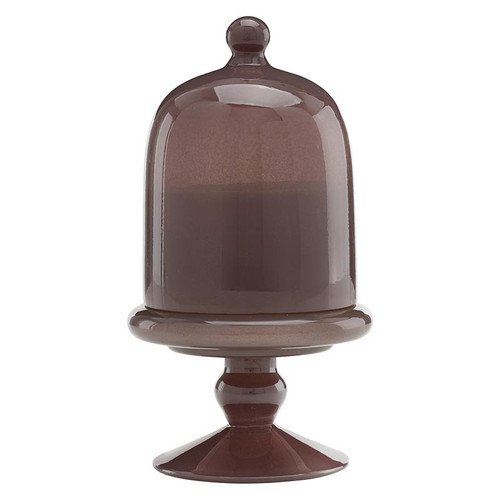 Smoky Amethyst Cloche Candle