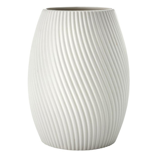 Dove Contour Swirl Vase
