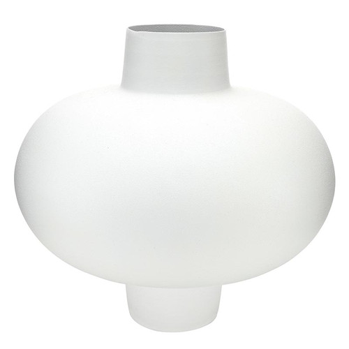 Ivory Orb Vase - Large