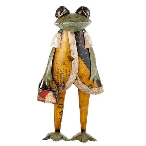 Iron Frog with Bag