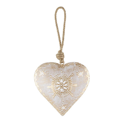 Gold Heart Decor - Medium