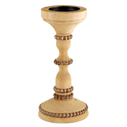 Wooden Candle Holder - Short