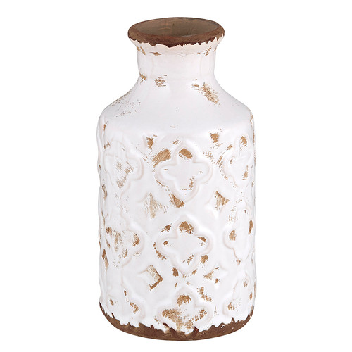 Cream Bottle Vase