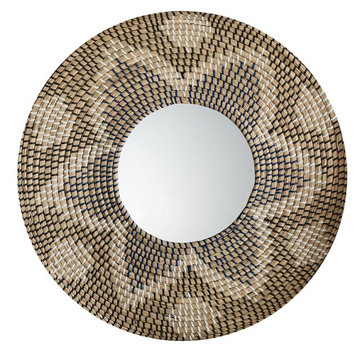 Seagrass Pattern Mirror