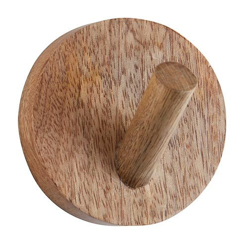 Round Wooden Hook