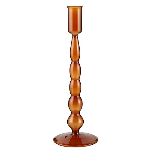 Amber Taper Candleholder - Large