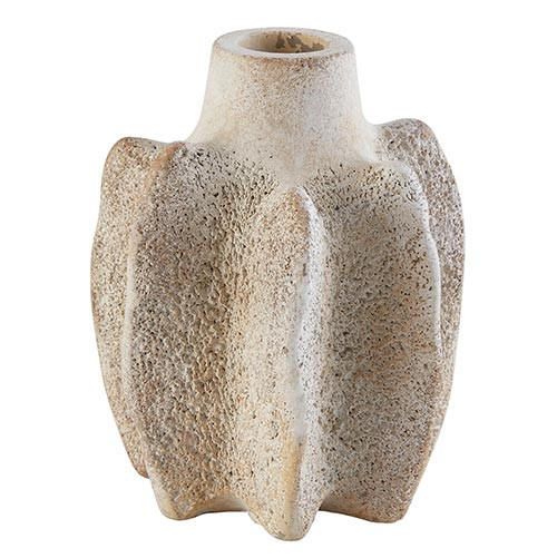 Eclectic Cement Vase