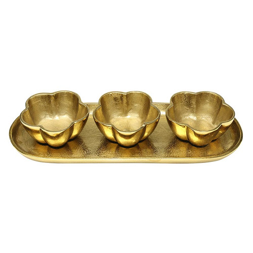 Flora Dishes & Tray