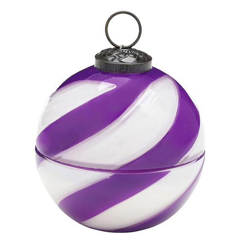 Royal Plum Twist Candle