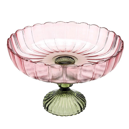 Blush Pedestal Bowl