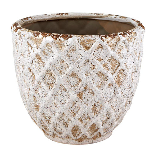 Diamond Pattern Pot - Large