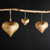 Golden Antique Heart - Small