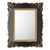 Ornate Black/Gold Mirror