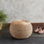 Round Seagrass Pouf