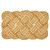 Tan/Yellow Woven Doormat