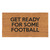 Get Ready Football Doormat