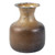 Brown Metal Vase