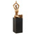 Gold Sukhasana Statue