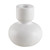 White Round Taper Candleholder - Small