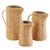 Woven Jug Vase - Set of 3