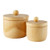Wood Container - Set of 2
