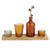 Amber Candle Garden Set