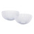 Mesh White Baskets - Set of 2