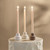 Alabaster Taper Holder
