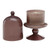 Smoky Amethyst Cloche Candle