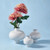 Ivory Orb Vase - Small