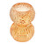 Golden Beaded Candle Holder - Small