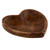 Brown Wooden Heart - Large