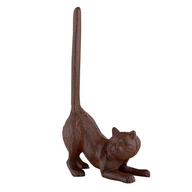 Cat and Bird Paper Towel Holder – Farmhouse Iron Co