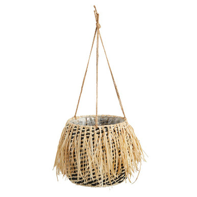 Raffia Hanging Planter - [Consumer]47th & Main