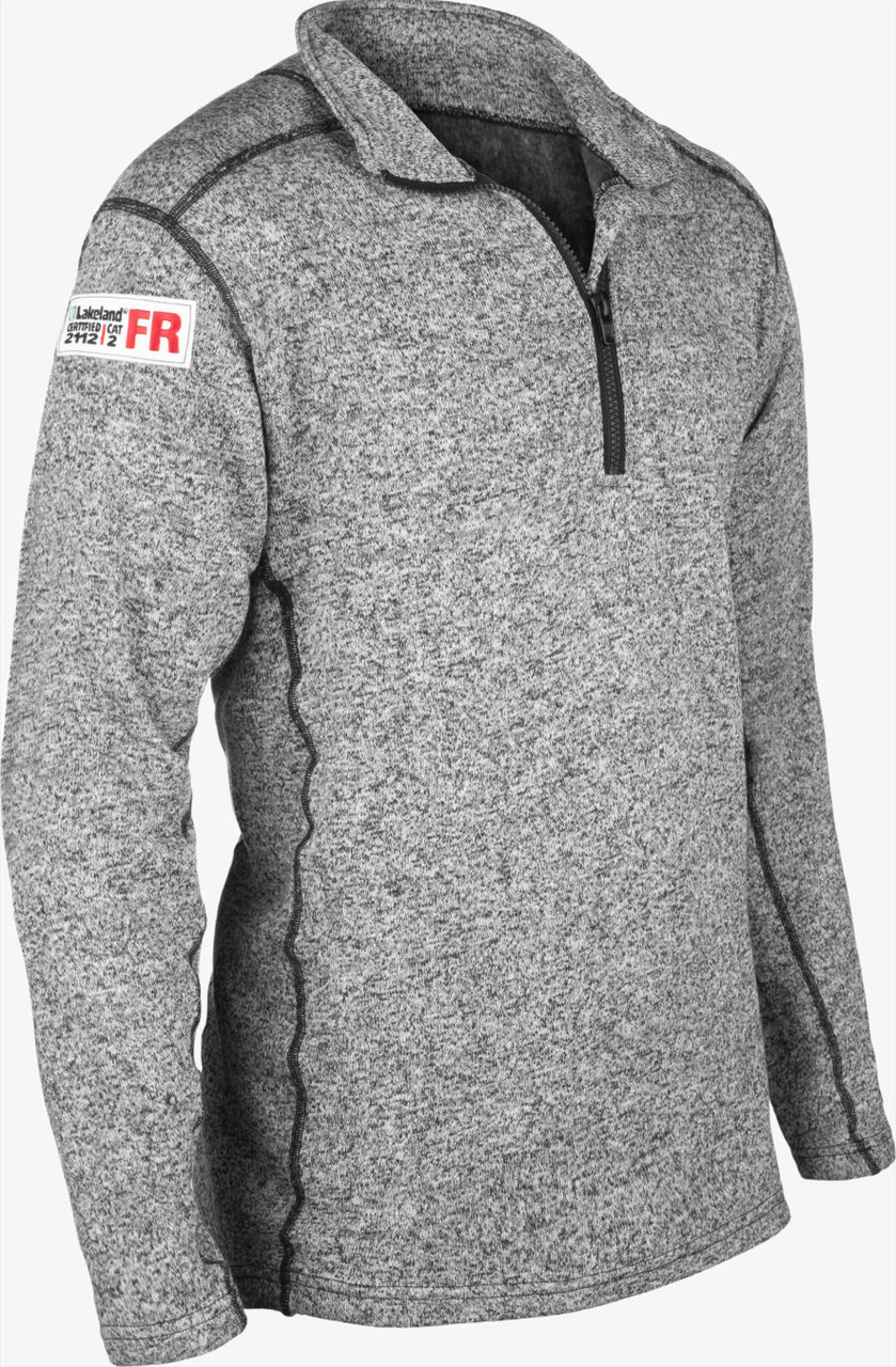 FR Sweater-Knit Quarter Zip 