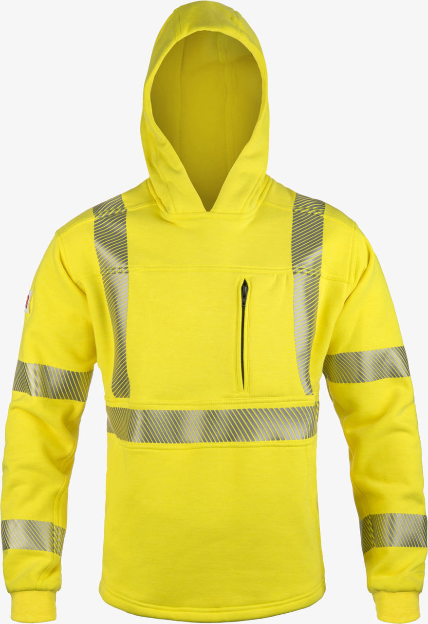 high vis pullover hoodie