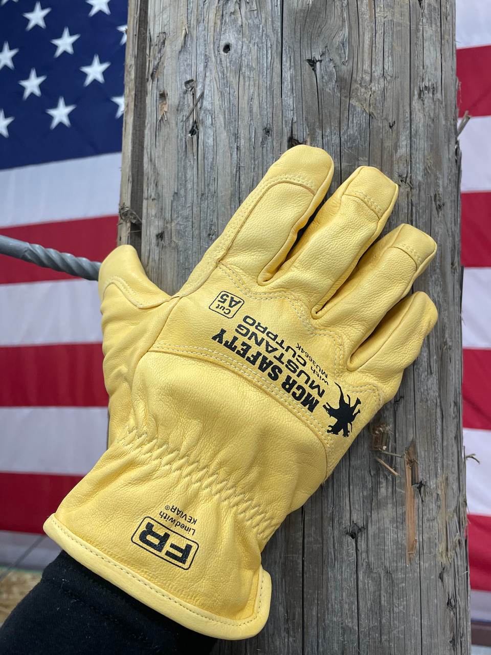 キャッチングコンセプト　MC.5 Mustang Hidex Kevlar FR Lined Driver Cut A5 - Dry Canyon FR