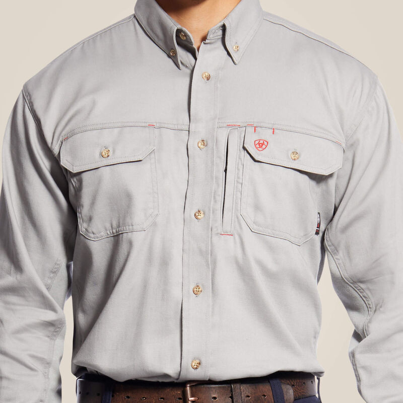 Ariat FR Solid Vent Work Shirts (Allow 3-5 Weeks for Delivery