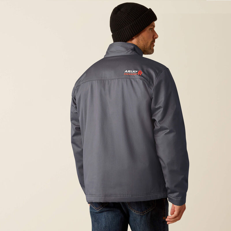 thumbnail image 2 of ARIAT Men's Flame Resistant 1/4 Zip Sweatshirt - FR Mock Neck Beech Top 2 of 10