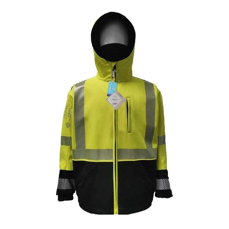 バイクウェア・装備 black parade Reflective Fleece Jacket XL Neilsen HI-VIS FR/ARC CAT 4 FLEECE JACKET PYRAD® WINDSTOPPER® BY