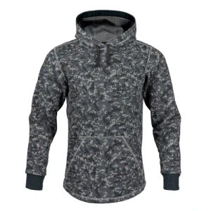 DragonWear Men's Elements Cyclone Pull-Over FR Hoodie Black Camo (Allow 3-5 weeks)