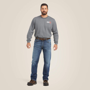 Ariat FR M4 Relaxed Basic Boot Cut Jean Alloy. (Allow 3-5 Weeks for Delivery) Ariat FR M4 Relaxed Basic Boot Cut Jean Alloy. (Allow 3-5 Weeks for Delivery)