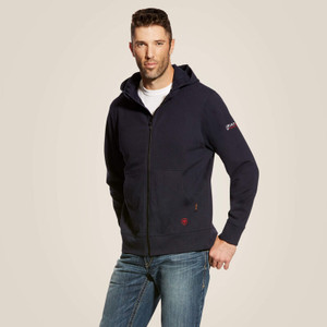 Ariat FR DuraStretch Full Zip Hoodie Navy (Allow 3-5 Weeks For Delivery) Ariat FR DuraStretch Full Zip Hoodie Navy (Allow 3-5 Weeks For Delivery)