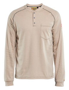 Blaklader FR Light Henley (9.5Cal) (Allow 3-5 weeks for delivery) Blaklader FR Light Henley (9.5Cal) (Allow 3-5 weeks for delivery)