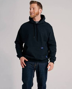 Lapco FR HOODIE SWEATSHIRT 12OZ. 95/5 BLEND FLEECE *BLACK*