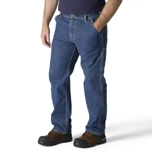 Carhartt FR Loose Straight Denim Dungaree *Allow 3-5 Weeks*