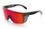 Heat Wave Lazer Face Black Frame/ Firestorm Lens