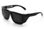 Heat Wave XL VISE Z87 SUNGLASSES BLACK FRAME: BLACK LENS
