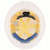 BULLARD Hard Hat: White, No Graphics, Ratchet (6-Point), Ratchet, Polyethylene, BULLARD, Solid - 33WHR